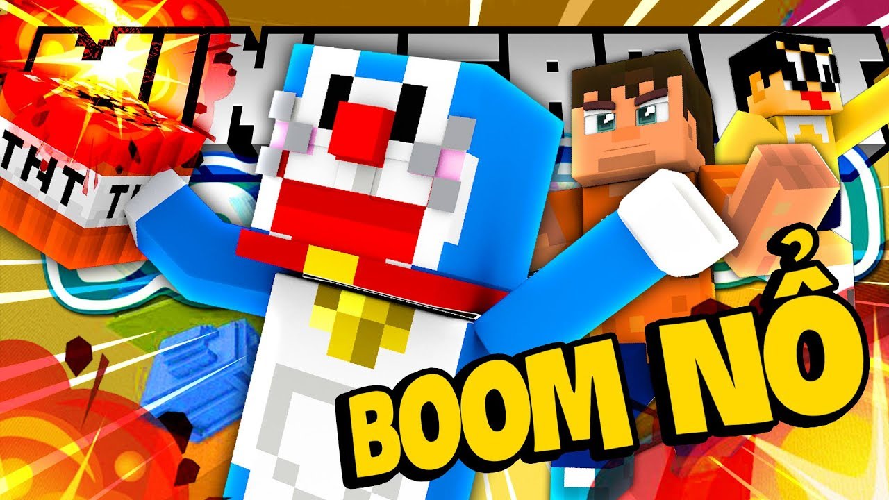 MÈO MÁY DORAEMON LẦY NHẤT QUẢ ĐẤT (Minecraft Trốn Tìm)