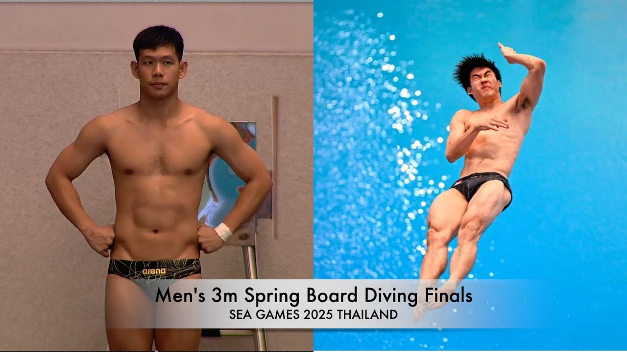 Men's 3m Spring Board Diving Finals : South East Asian GAMES 2025 THAILAND