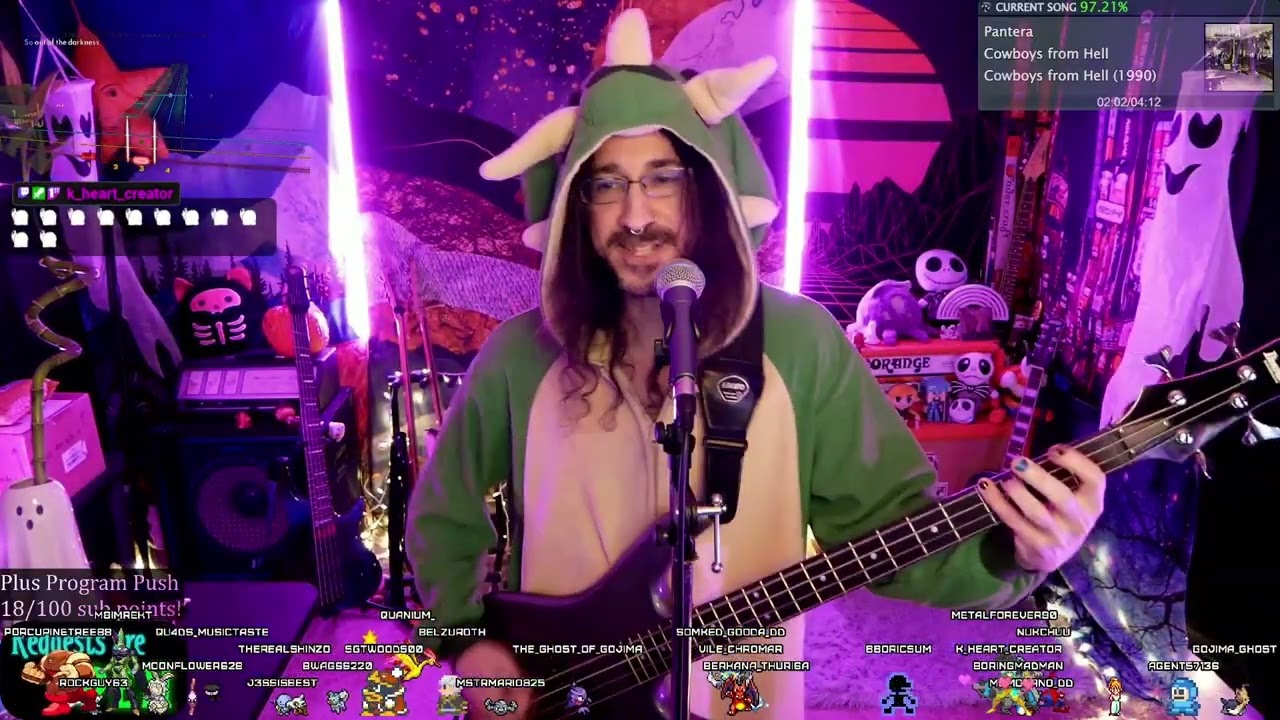 Pantera - Cowboys From Hell | Let's Play Bass!