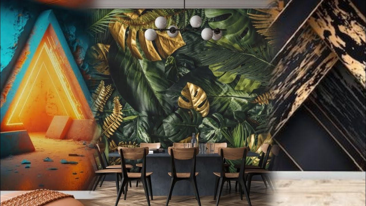 BREATHTAKING 3D WALLPAPER for LIVING ROOM|