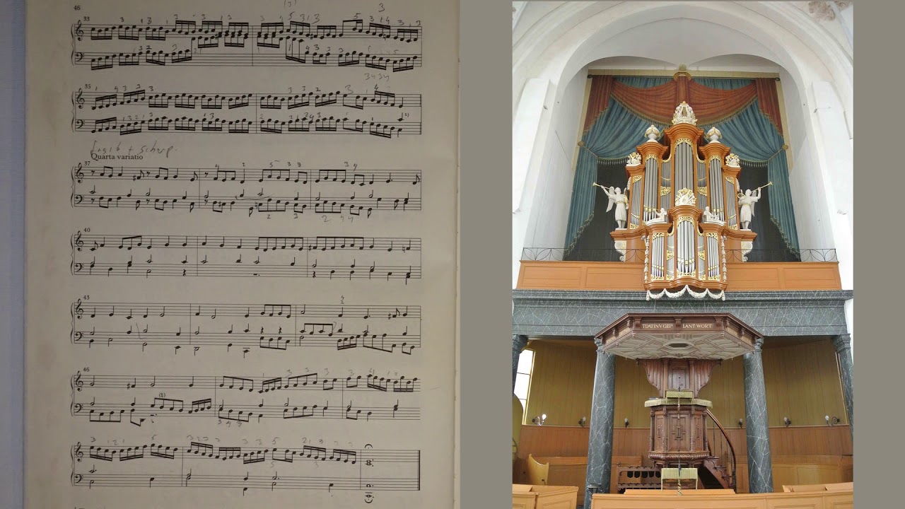 J. P. SWEELINCK  PUER NOBIS NASCITUR  Willem van Twillert Bätz-organ Harderwijk LIVE REC  WITH SCORE