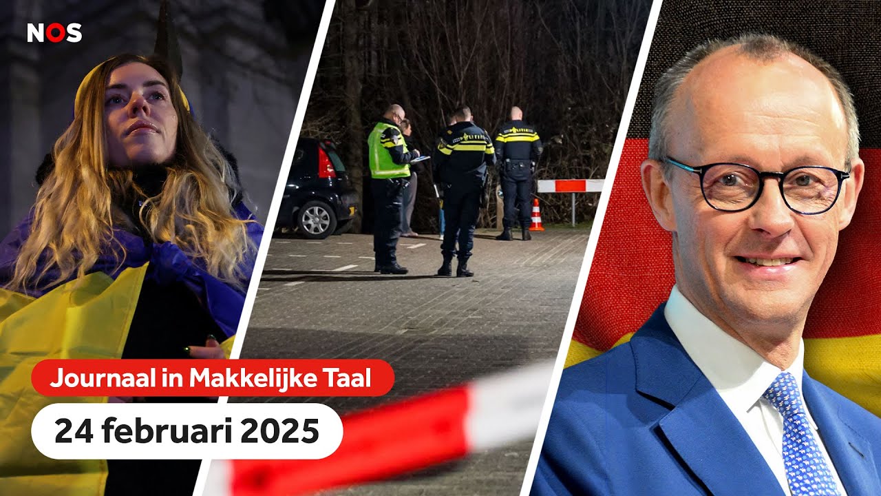 Oorlog in Oekraïne duurt al 3 jaar, jongen van 13 doodgestoken, uitslag Duitse verkiezingen.