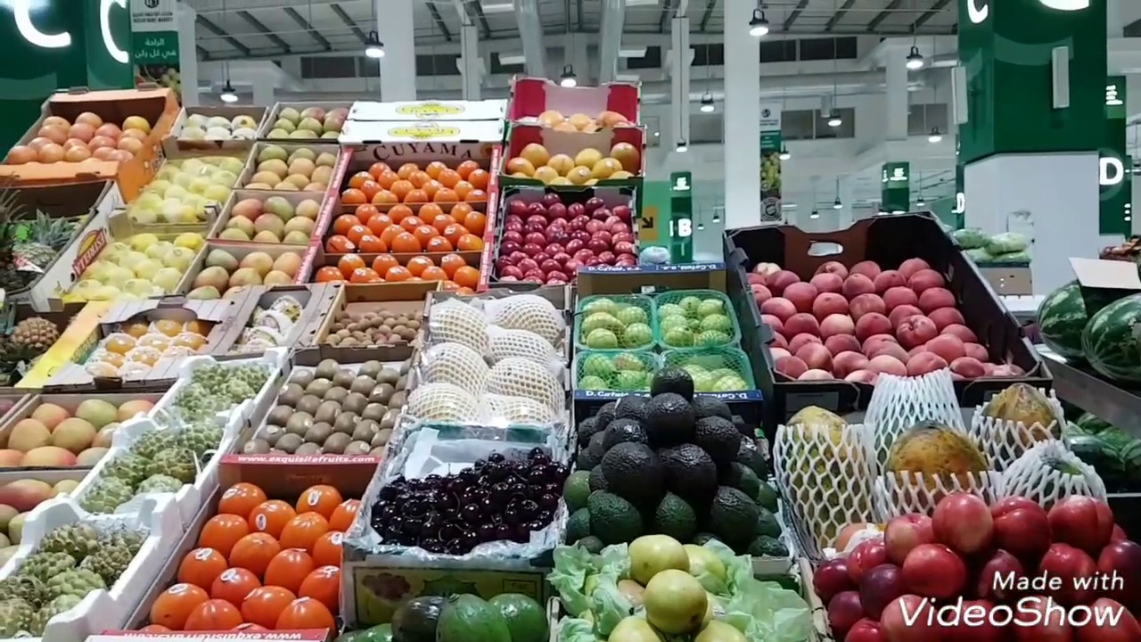 Dubai vegetable market /waterfront market /fishmarket. Veg. Section