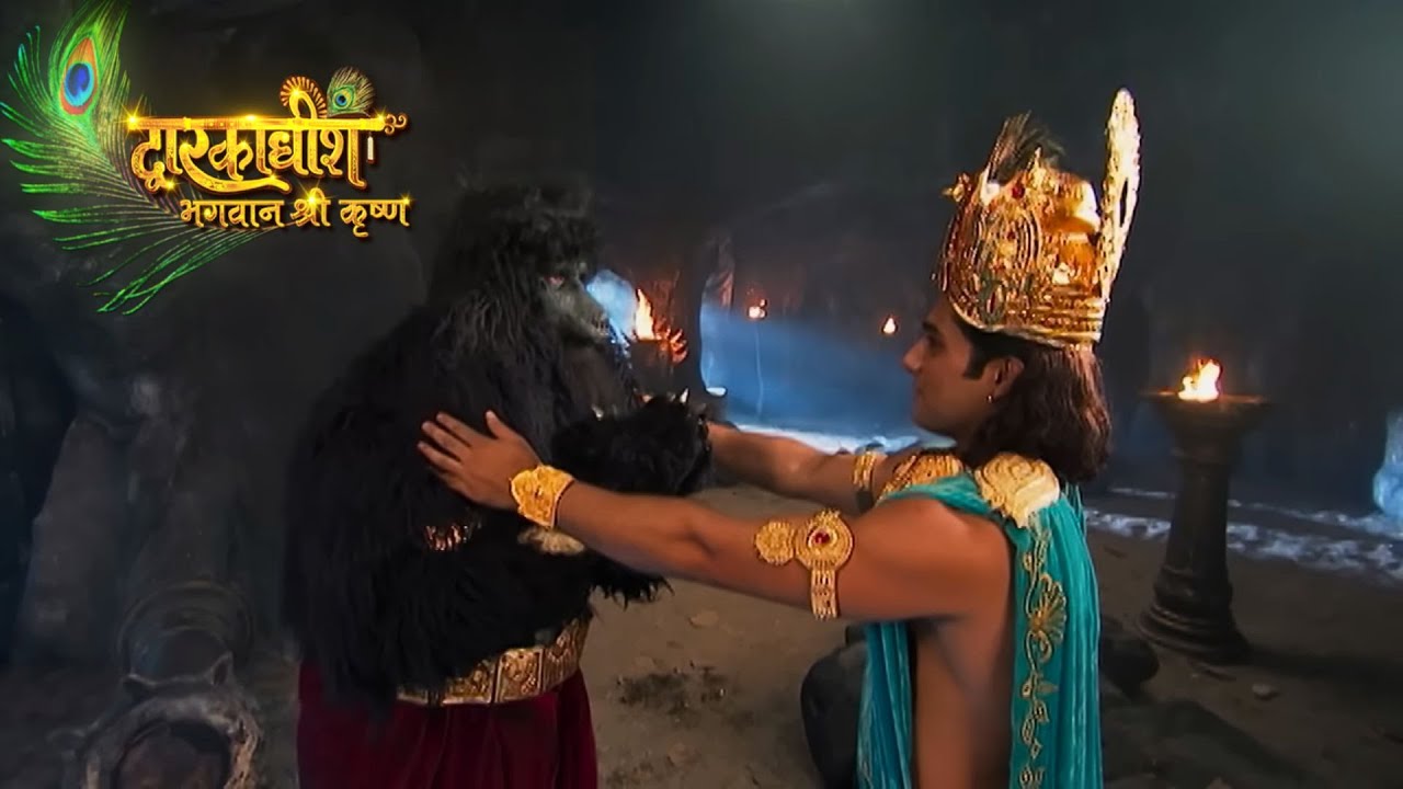 एक शक्तिशाली पशु ने किया श्री कृष्णा पर वार | द्वारकाधीश - भगवान श्री कृष्णा