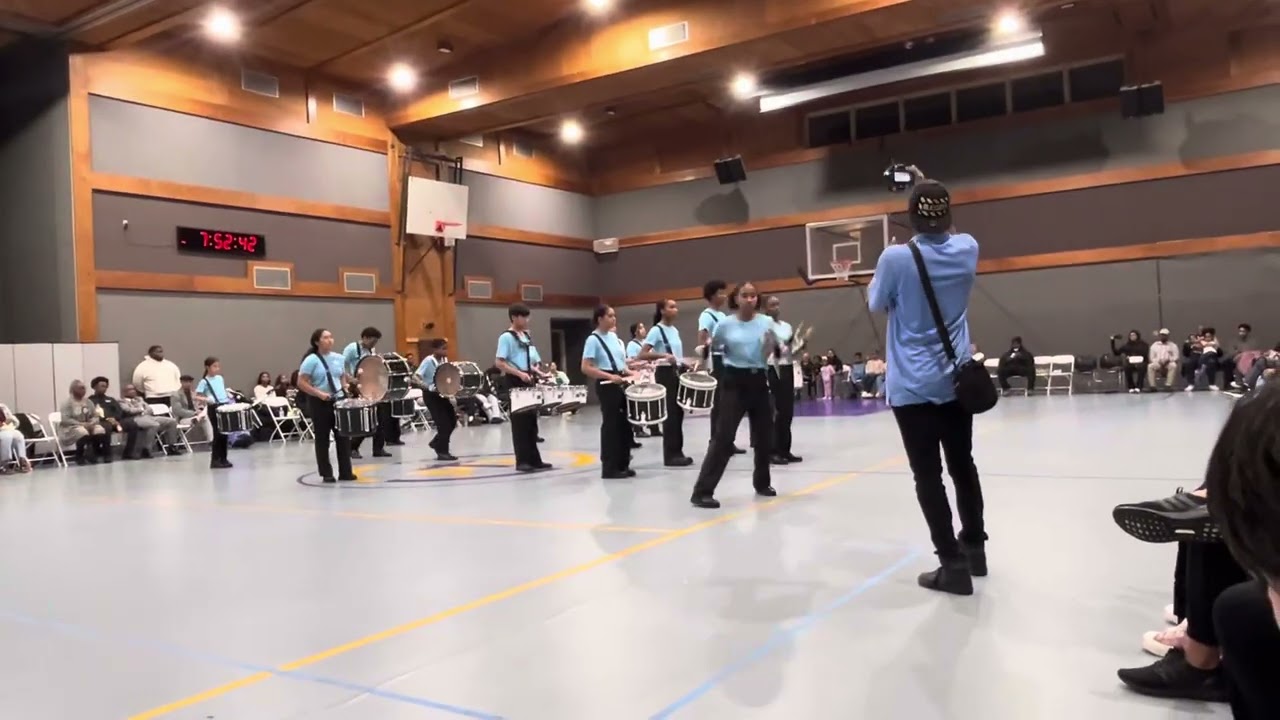Angel City Drum Corps at Mt. Rubidoux Exhibition, January 2026