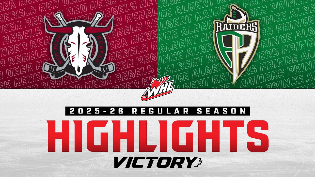 Матч Red Deer Rebels против Prince Albert Raiders 03/03 | Обзор матчей WHL 2025-26