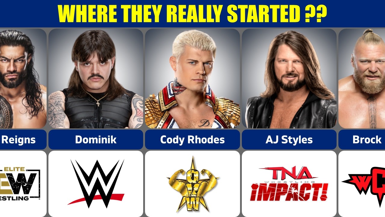 До WWE… Это была ПЕРВАЯ промоушен-компания рестлеров WWE 😱