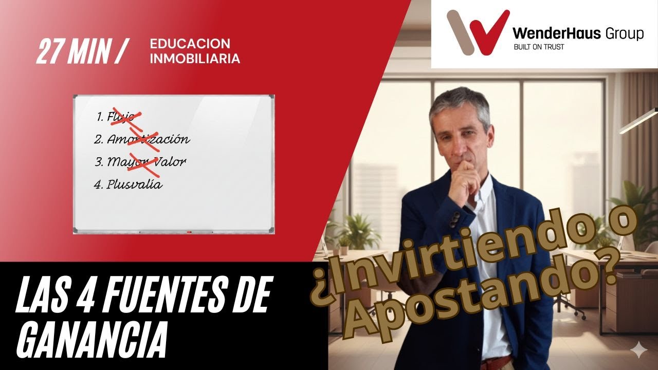 Las 4 fuentes de rentabilidad que todo Inversionista Profesional debe dominar Vid64