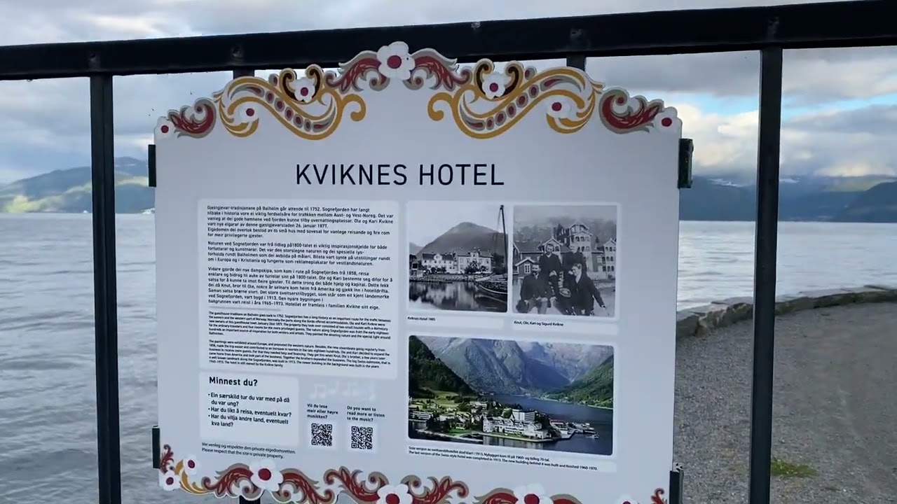 Gorgeous hotel in Balestrand