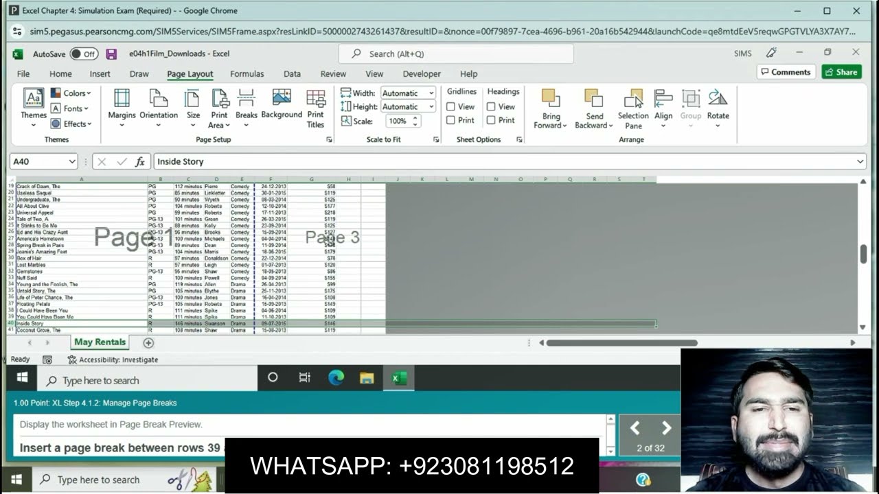 Excel Chapter 4: Simulation Exam | Excel Chapter 4 Simulation Exam/simulation exam/exam@ItlabGenius