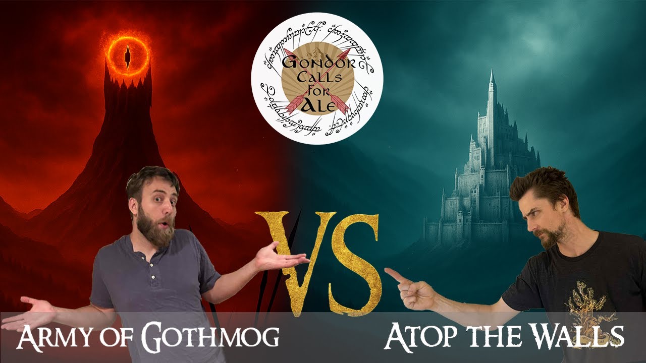 Atop the Walls vs Army of Gothmog | MESBG Battle Report | episode 2