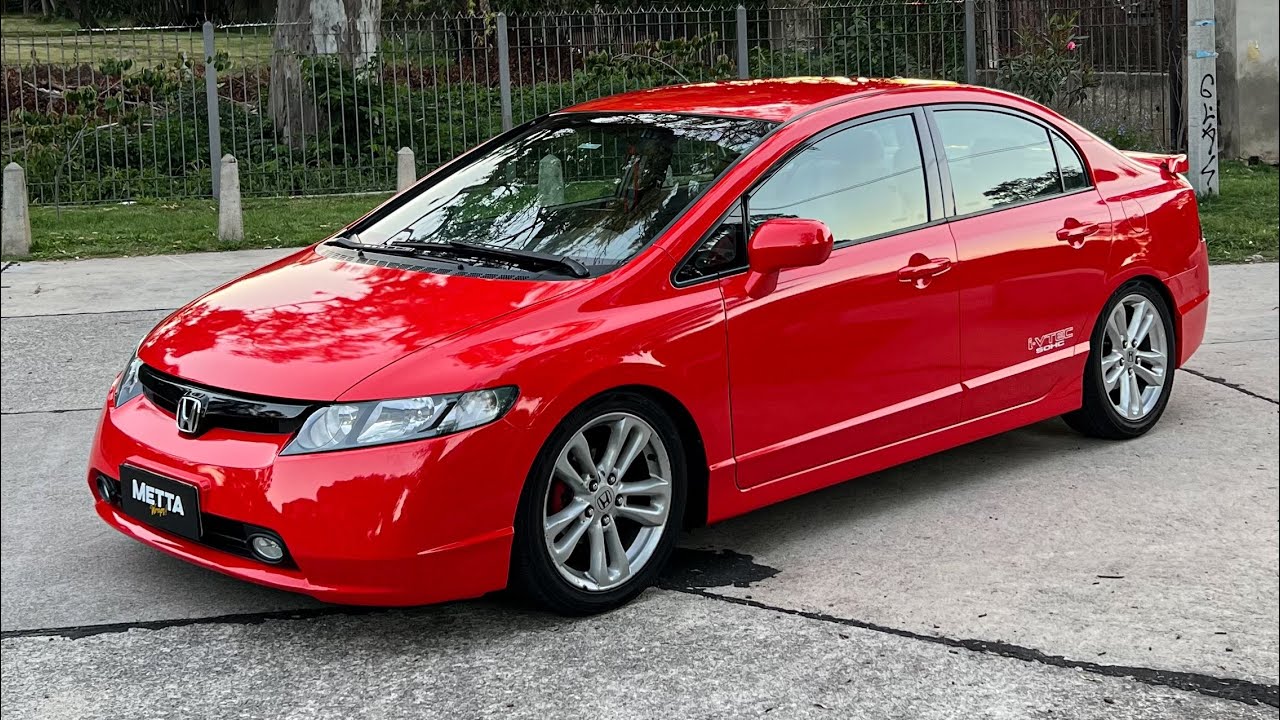 Ploteando un Honda Civic a Ferrari Red 🔥
