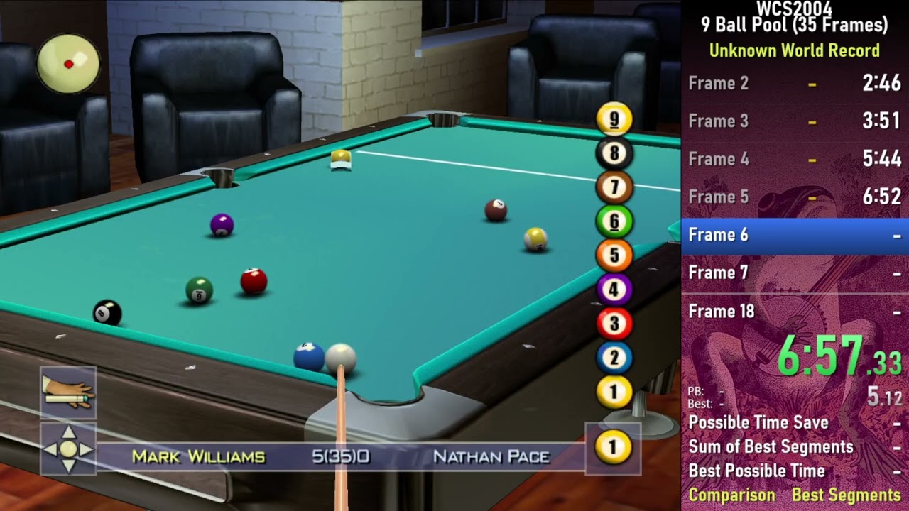 [WR] World Championship Snooker 2004 - 9 Ball 35 Frame in 22:59