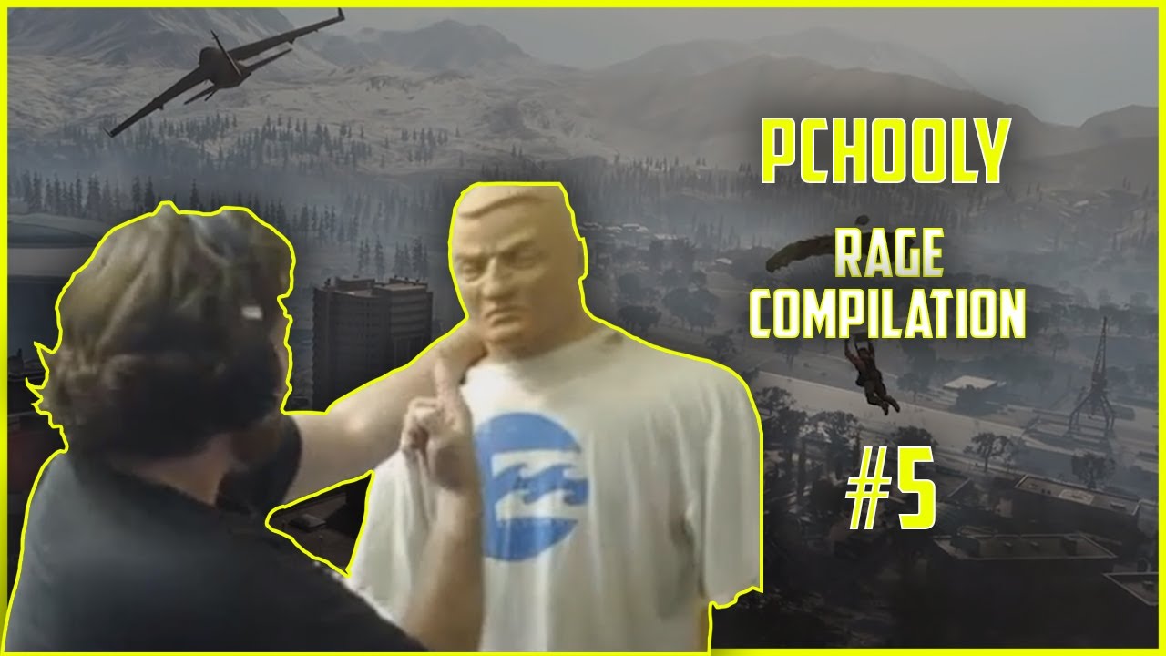 PCHOOLY WARZONE MEGA RAGE COMPILATION #5 - (R.I.P STEVE)