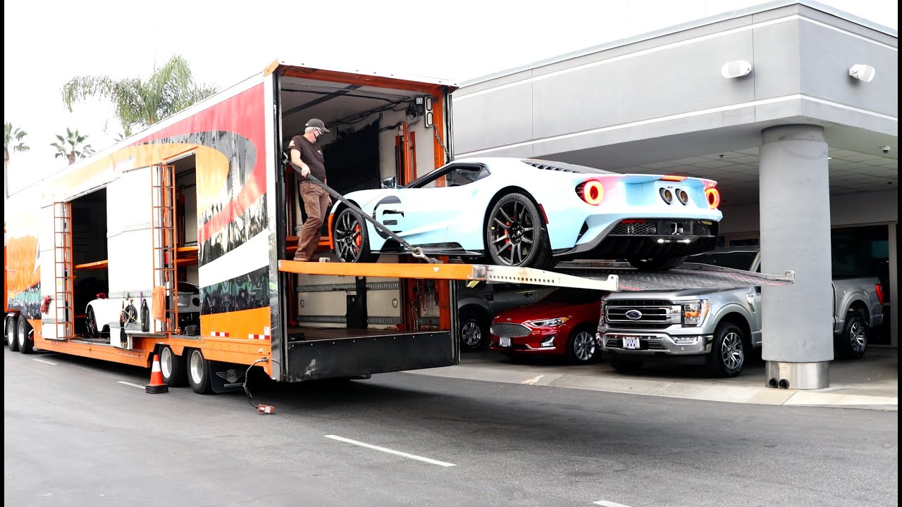 Taking delivery of an ULTRA RARE Ford GT
