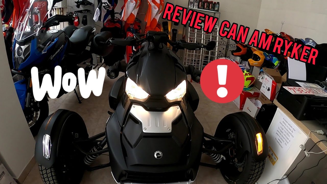 REVIEW(RO) CAN AM RYKER RALLY EDITION 900cc