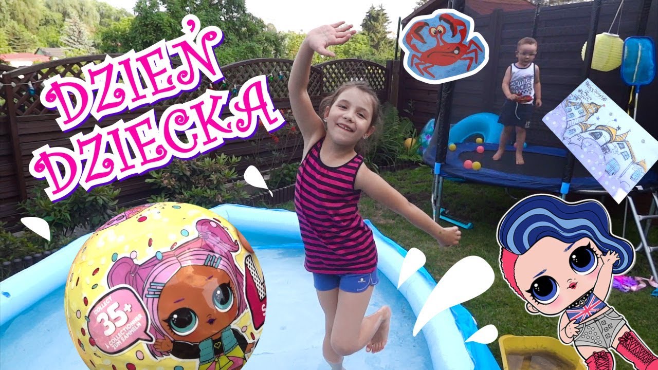 DZIEŃ DZIECKA VLOG #41 kids day party and unboxing / po polsku