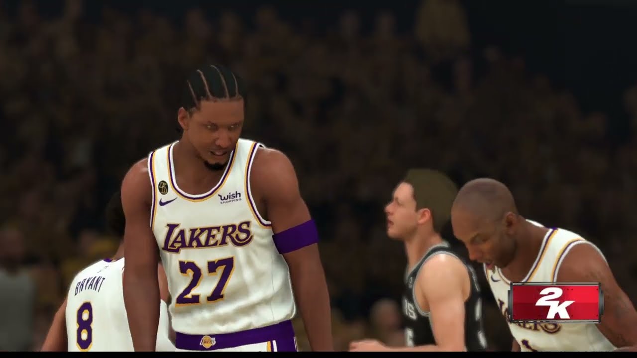 Los Angeles Lakers vs San Antonio Spurs (82/31) 2k21