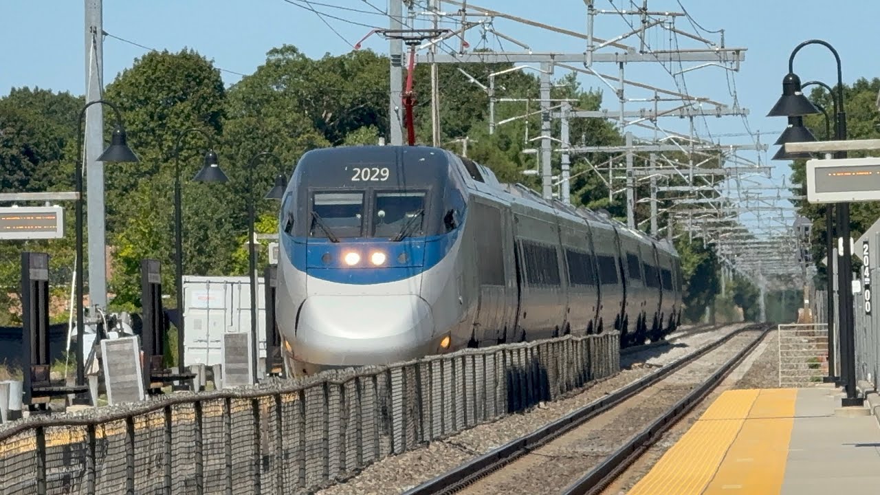 Railfanning at Mansfield! Doubedraft, NextGen Acela and more! Ft. @MBTA_MansfieldProductions