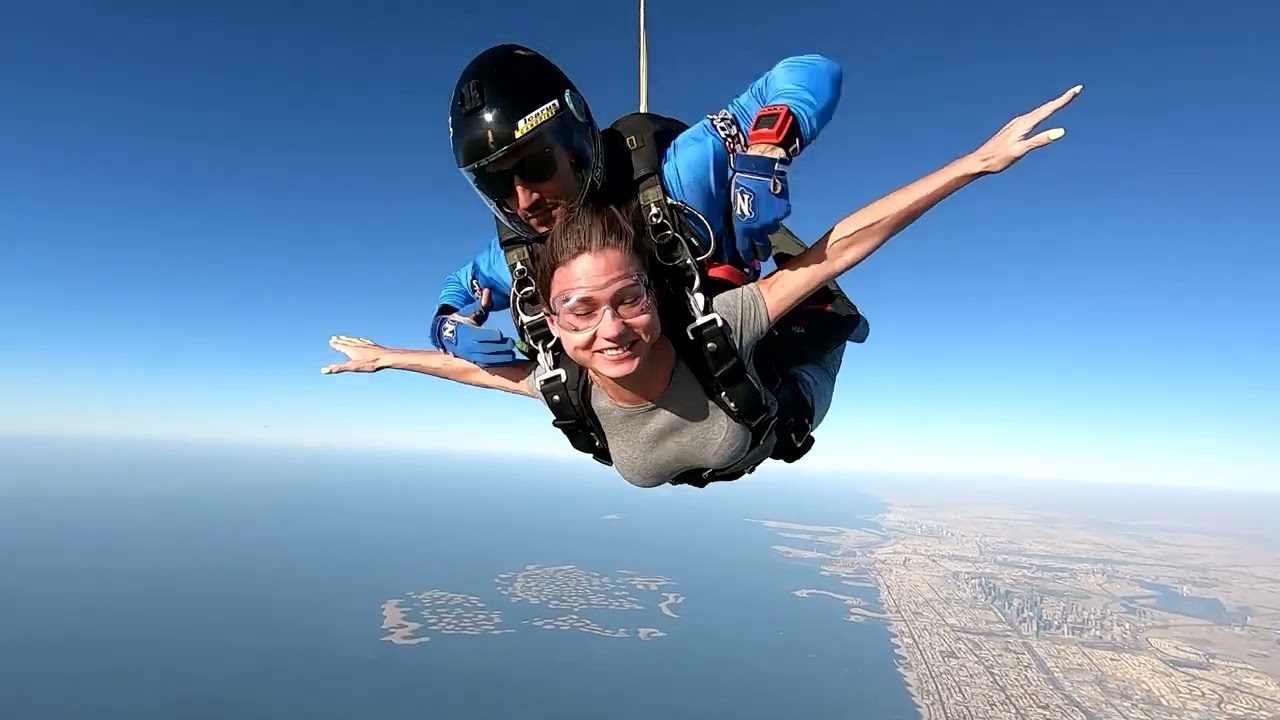Sky Dive в Дубае 2019 год ( декабрь )
