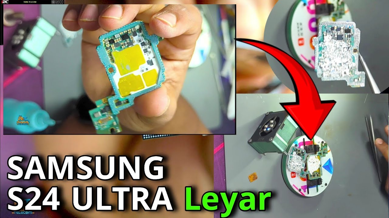 Part-3 S24 ULTRA Leyar Opening | Dual Layer Motherboard Repair | RANA TELECOM