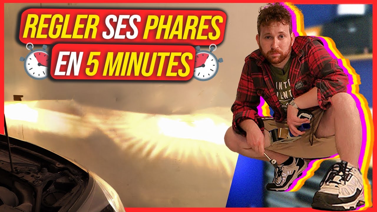 Comment (BIEN) régler ses phares et passer son CONTRÔLE TECHNIQUE 💡🚗 (Guide complet)