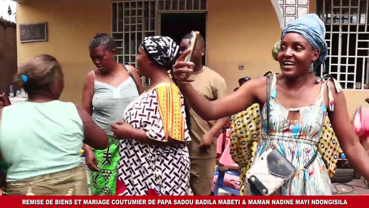 Page Rose: REMISE des BIENS et MARIAGE COUTUMIER de SEDOU BADILA MABETI & NADINE MAYI NDONGISILA