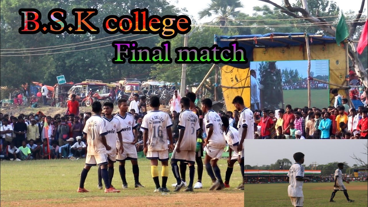 B.S.K college Barharwa v/s F.c Soren star badghutu maheshpur hathigarh football khel final match