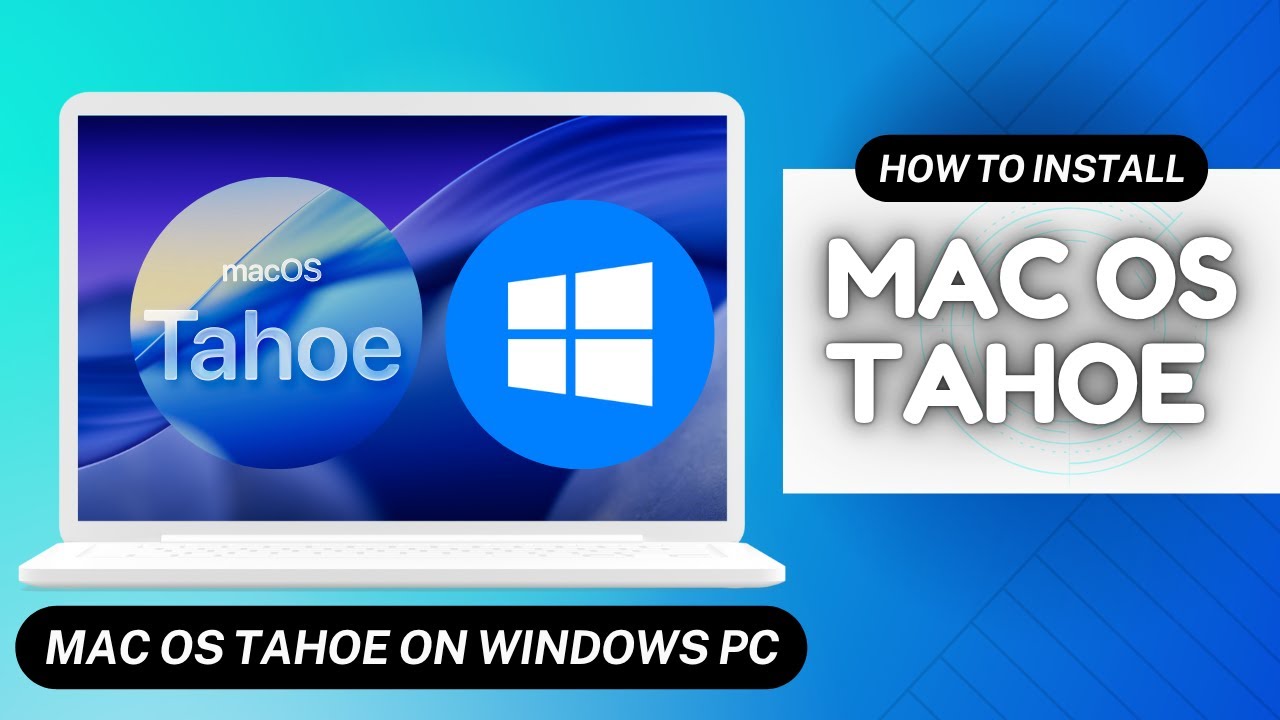 How to install macOS Tahoe 26 on any windows PC: Opencore Hackintosh