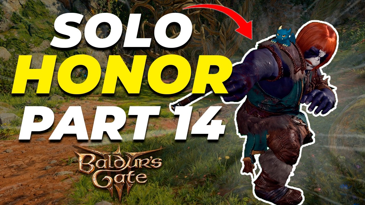 ⚔️CerberuX Juega BG3 | RUN Solo Honor Parte 14 | Try 04| Sigilfredo IV CASI perdemos por MINTHARA