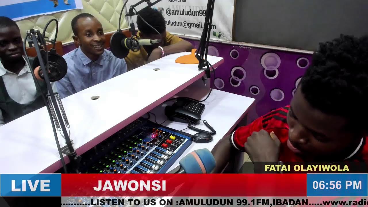 AMULUDUN 99.1 FM MONIYA IBADAN...O TA WON YO