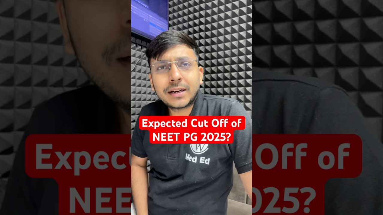 NEET PG 2025 Expected Cut off by Rishabh Sir #neetpg2025 #neetpgexpectedcutoffmarks #neetpgcutoff