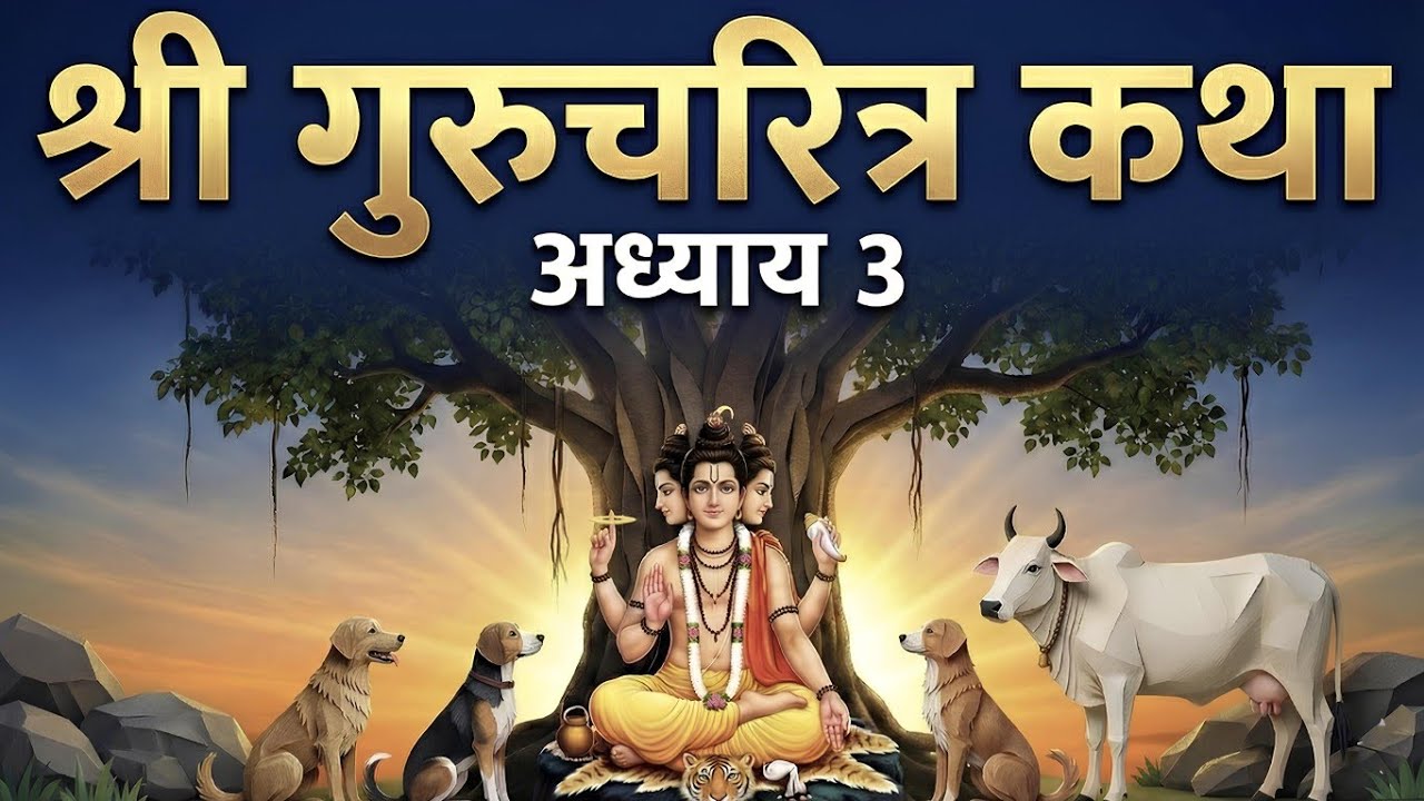 श्री गुरुचरित्र अध्याय 3 | जेव्हा साक्षात त्रिमूर्ती बाळ बनले! दत्त जन्माची संपूर्ण कथा