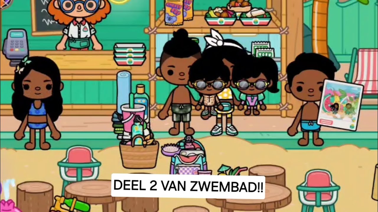 Deel 2 van het zwemmen!! Familie Bruin
