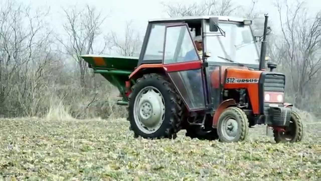 Siew Nawozu Rzepak 2015 Ursus 3512 Amazone ZA-F 603