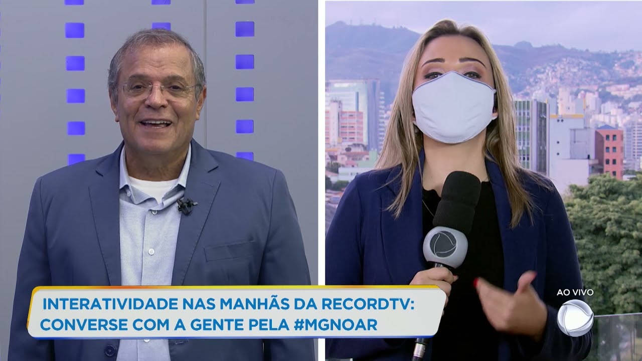 Telespectadores podem interagir com a Record TV Minas pelo Twitter