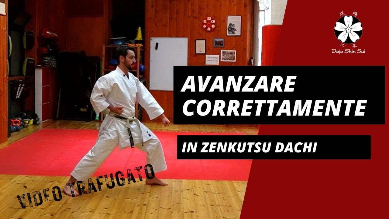 Karate: come avanzare correttamente in Zenkutsu Dachi [Video Trafugati]