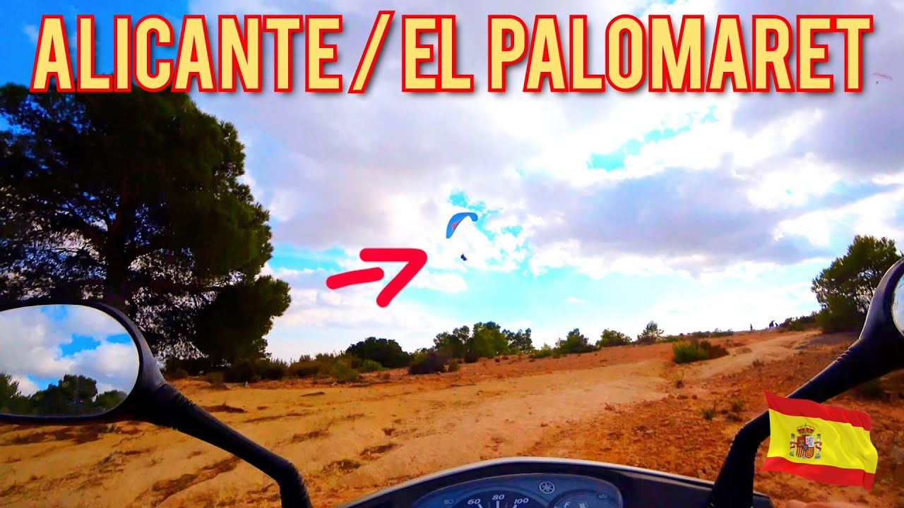 Driving mountain road El Palomaret Parapente Costa Blanca Alicante ROAD TRIP SPAIN