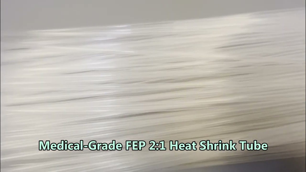 Customized FEP Heat Shrink Tubing with 2:1 Shrink Ratio