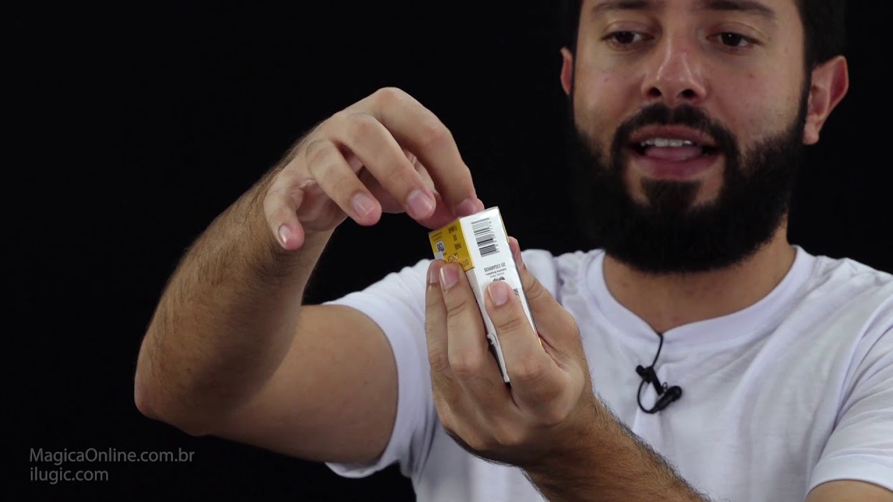 Mágica com Caixa de Cigarros - Rafael Titonelly - Embalagem reconstituída