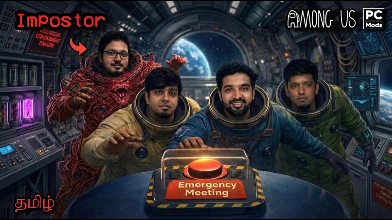 🔴LIVE | Among Us - PC MOD Gameplay #amongus #tamil - 304