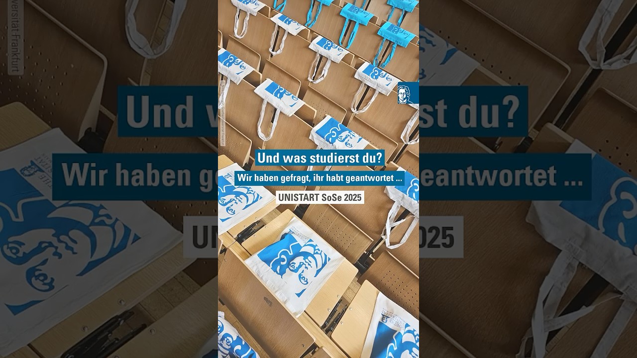 Und was studierst du an der Goethe-Uni? Wir haben gefragt, ihr geantwortet. #UNISTART #Studium