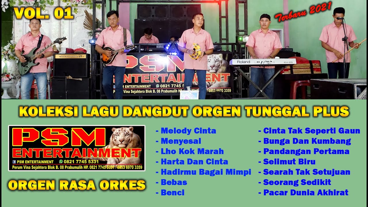 KOLEKSI LAGU DANGDUT ORGEN TUNGGAL PLUS PSM ENTERTAINMENT | ORGEN RASA ORKES PALEMBANG