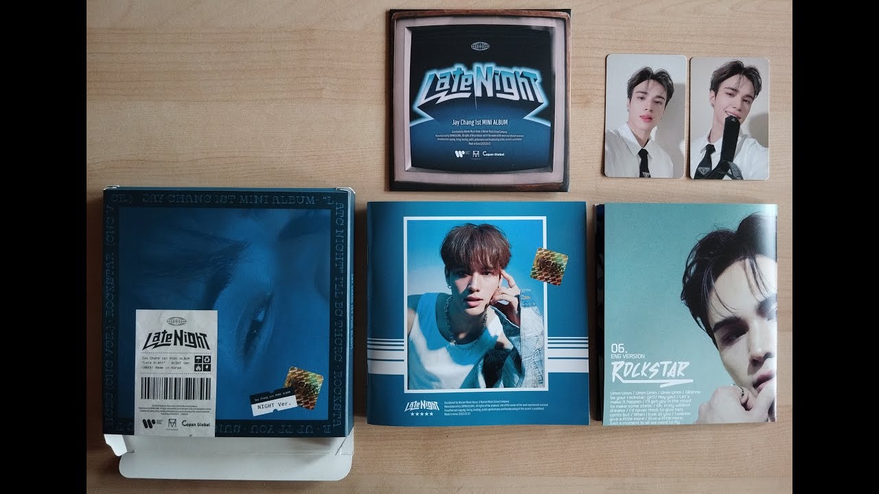 [Unboxing] Jay Chang (제이창) Late Night album (Night version) | K-Pop Merch Boys Planet ONE PACT