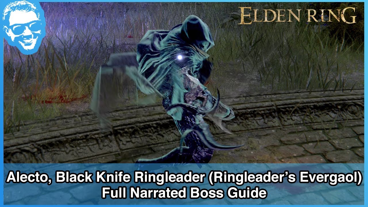 Alecto, Black Knife Ringleader (Ringleader's Evergaol) - Full Narrated Boss Guide - Elden Ring