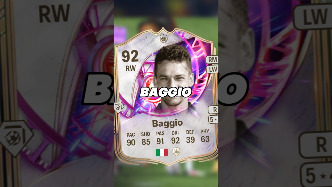 Baggio 92 SBC ¿Vale la pena? 👀 | FC 26 ✅ 