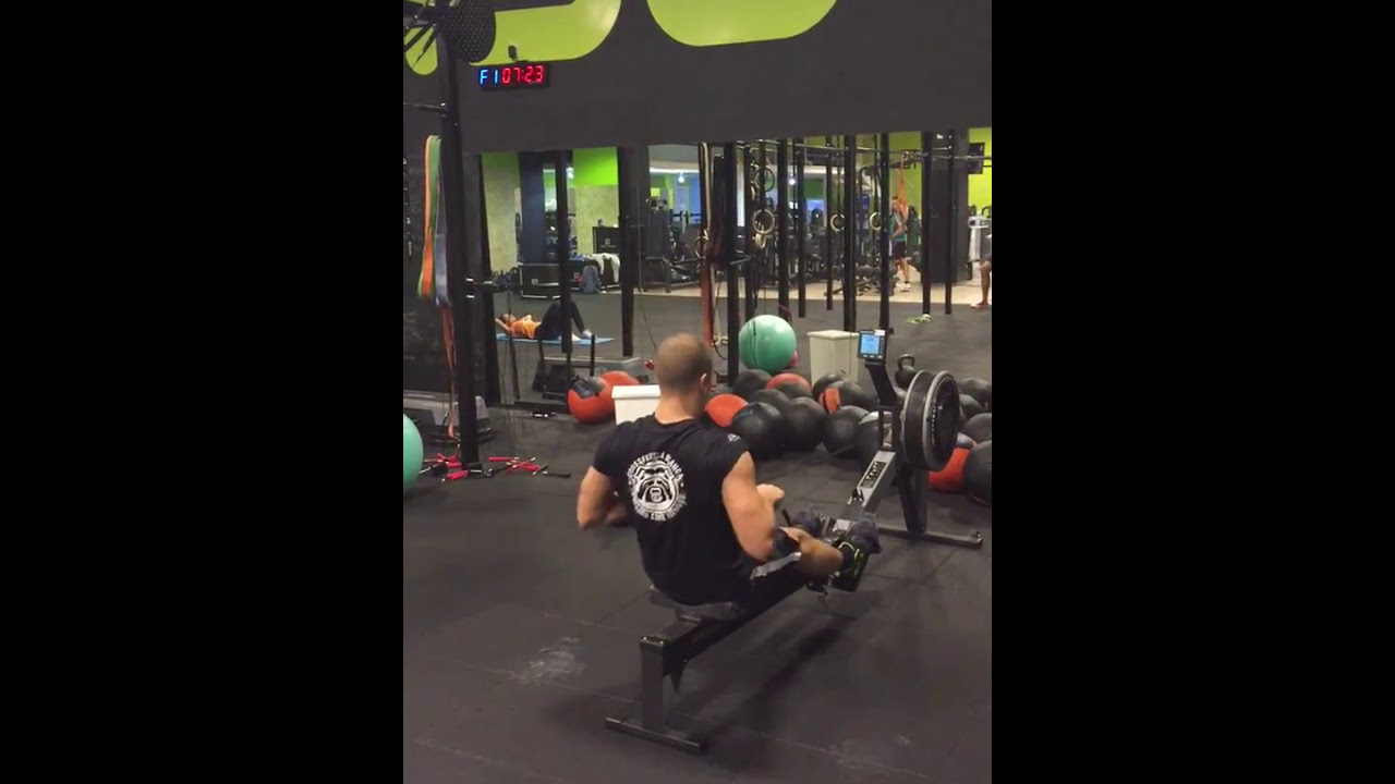 Matteo Springolo fall series 2016 WOD 1 Rx man