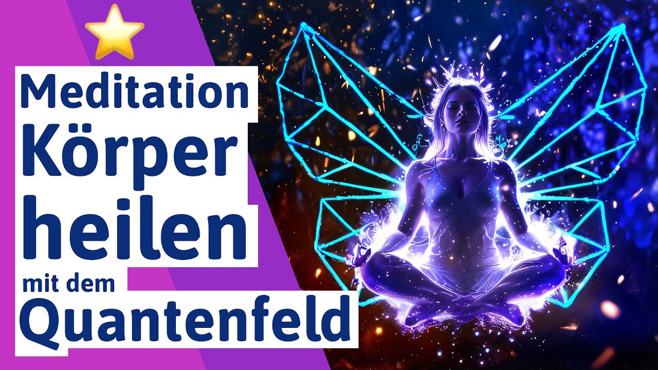 🟣 Energetische Heilung: Meditation für Gesundheit & körperliche Heilung - Quantenheilung