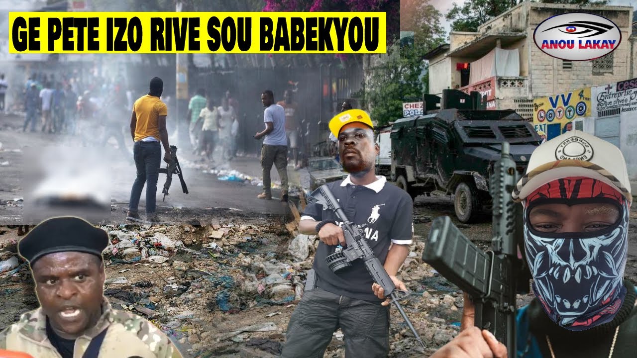 Gwo Batay Tilapli ak Izo Mete Pye ate Rive sou Babekyou G9   lapolis tire 3 bandi