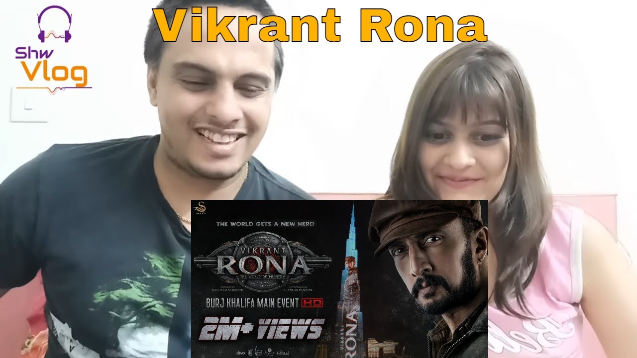 Vikrant Rona on Burj Khalifa | The World Gets A New Hero | Kichcha Sudeep
